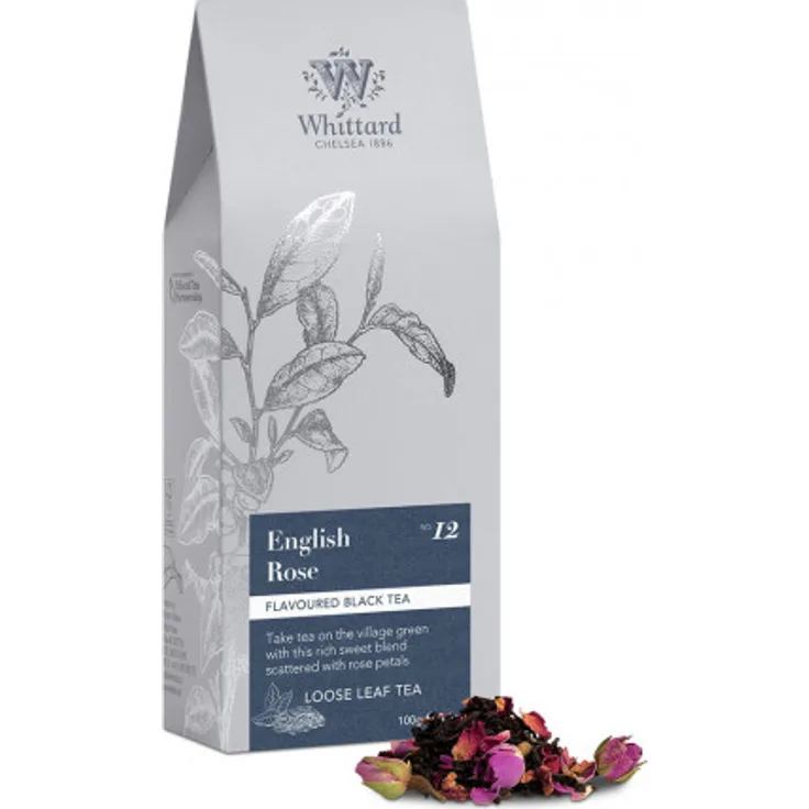 Whittard of Chelsea Schwarzer Tee English Rose, 100 g