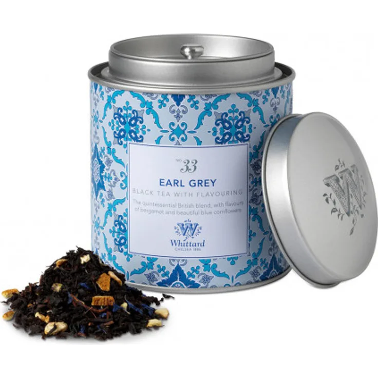 Whittard of Chelsea Schwarzer Tee Tea Discoveries Earl Grey, 100 g