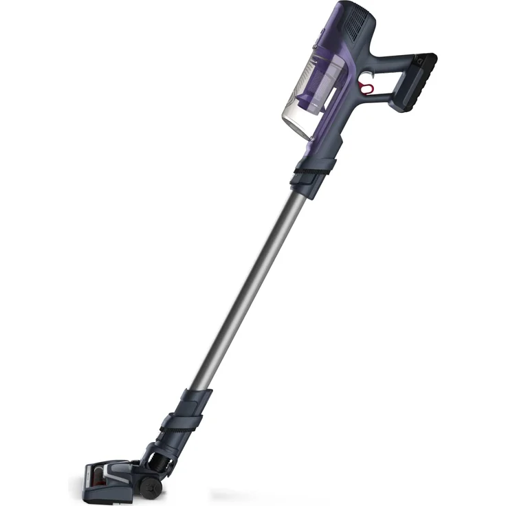 Rowenta RH6821WO X-Pert 6.60 Handstaubsauger, 45 min Akkubetrieb, freistehend, grau-violett – Bild 1