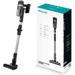 Hisense HVC6264BK Handstaubsauger, 45 min Akkubetrieb, Zyklon-Technologie, schwarz