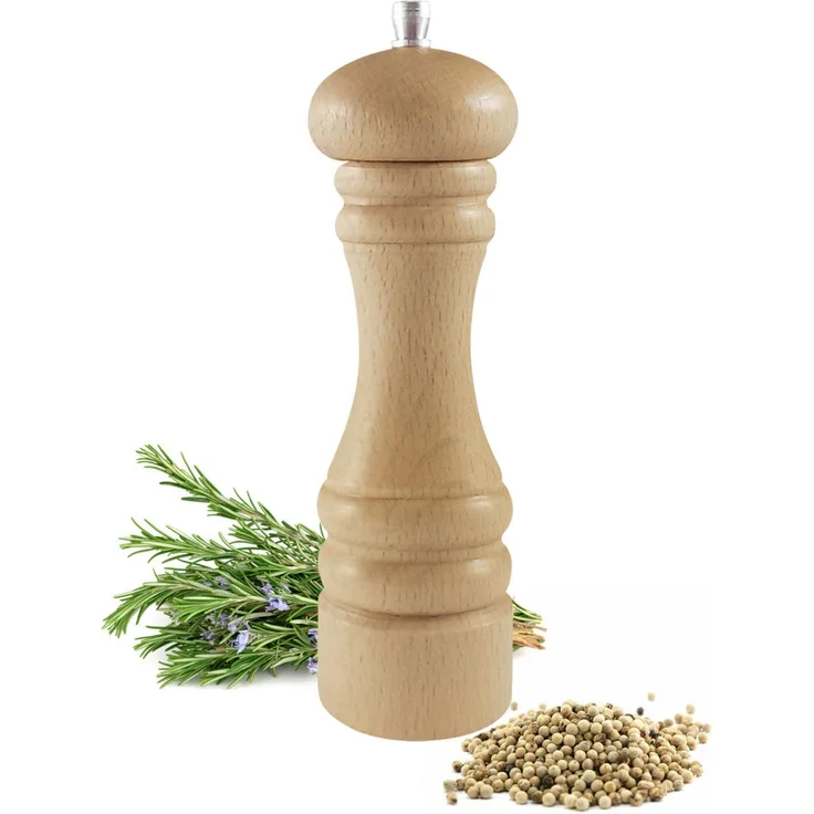 Pfeffermühle 19cm Salzmühle Gewürzmühle Hochglanz 