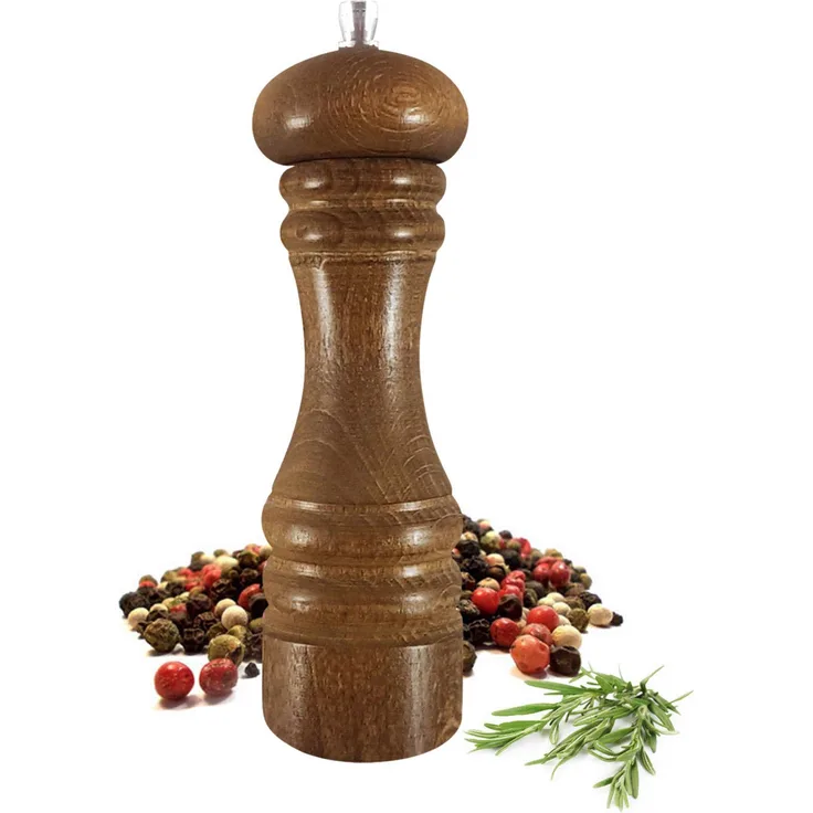 Pfeffermühle 19cm Salzmühle Gewürzmühle Hochglanz 
