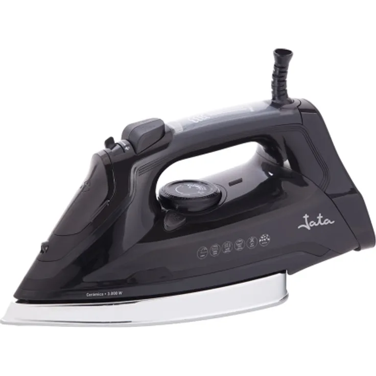 Jata PL622C Trocken- & Dampfbügeleisen Keramik-Bügelsohle 220 g/min Schwarz 50 g/min 0 36 l