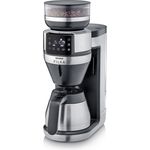 Severin KA 4851 Filterkaffeemaschine, 1520 Watt, mit Thermokanne, Timer, Warmhalteplatte, Vorbrühfunktion, schwarz, edelstahl - Preisvergleich