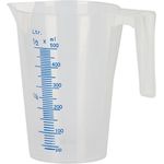 Kerbl Messbecher 2ltr. Kunststoff mit Skala, stapelbar