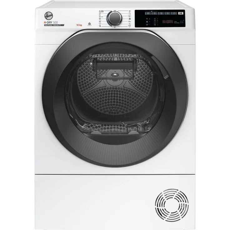 Hoover NDEH10A2TSBEXS-S, Wärmepumpentrockner, A++, Fassungsvermögen 10 kg, Standgerät, weiß – Bild 1