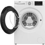 Beko B3WFT510413W, Frontlader-Waschmaschine, A, Fassungsvermögen 10 kg, Standgerät, Breite 60 cm, weiß