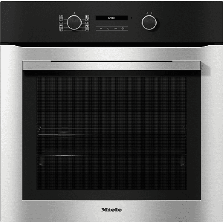 MIELE H 2761 B, Einbaubackofen (Einbaugerät, 76 Liter, 595 mm breit)
