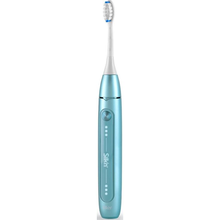 Silk'n SonicYou elektrische Zahnbürste, 3 Putzmodi, inkl. 2 Aufsteckbürsten mit 2 Schutz- Etuis, lightblue – Bild 3