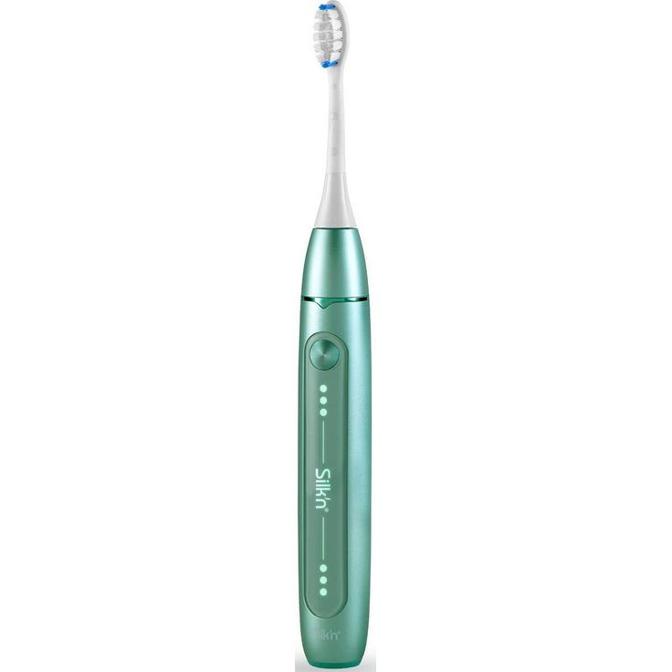 Silk'n SonicYou elektrische Zahnbürste, 3 Putzmodi, inkl. 2 Aufsteckbürsten mit 2 Schutz- Etuis, lightgreen – Bild 3