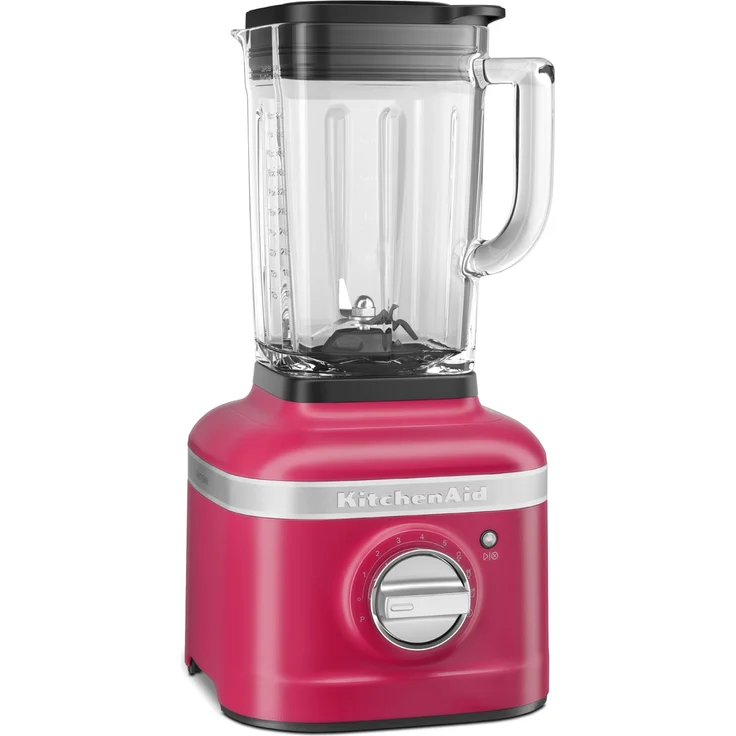KitchenAid K400 Artisan Standmixer, 1200W, 3 Funktionen, 5 Geschwindigkeiten, 1,5 L Glasbehälter, Farbe des Jahres 2023, hibiskus, Serie: 5KSB4026 – Bild 1