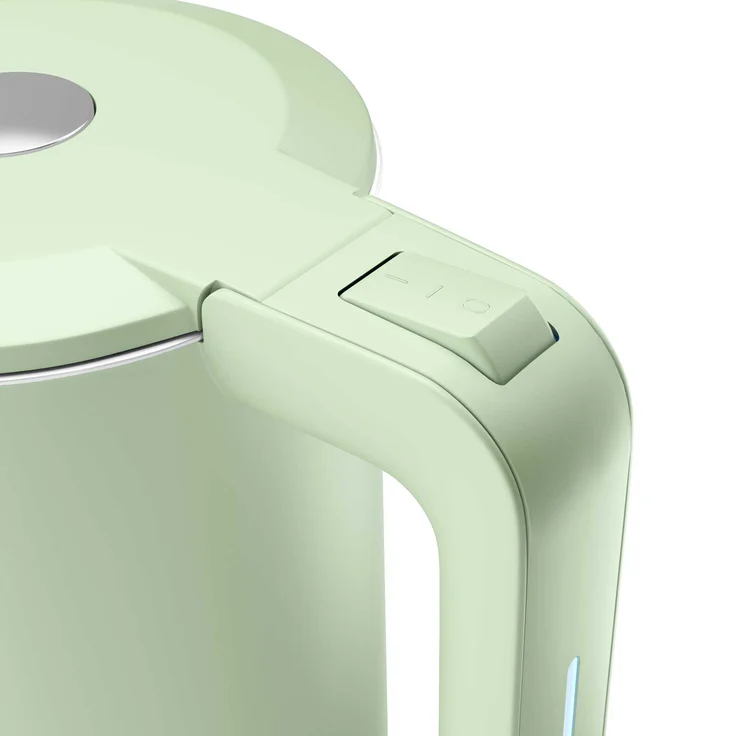 Balter WK-4-MT Wasserkocher, 1800 Watt, 1,7 Liter, Wasserstandsanzeige, kabellos, mint – Bild 9