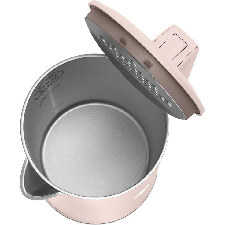 Balter WK-4-PK Wasserkocher, 1800 Watt, 1,7 Liter, Wasserstandsanzeige, kabellos, begonia pink – Bild 9