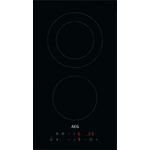 AEG HRB32310CB Dominokochfeld, Glaskeramik, Einbaugerät, Breite 29 cm, 2 Zonen, schwarz