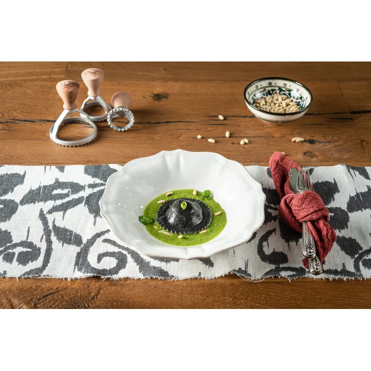 Marcato SC-C80-CLS Ausstechstempel Herz 8 cm, für Ravioli, Kekse & Co, Aluminiumdruckguss und Massivholz – Bild 7