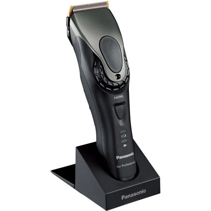 Panasonic ER-DGP 86 Profi Haarschneider, Linearmotor-Technologie, Verstellbarer Scherkopf (0,3 - 1,5 mm), 4 Aufsätze, schwarz – Bild 1