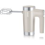 Graef HM508 Handmixer, 600 Watt, 7 Leistungsstufen, grau