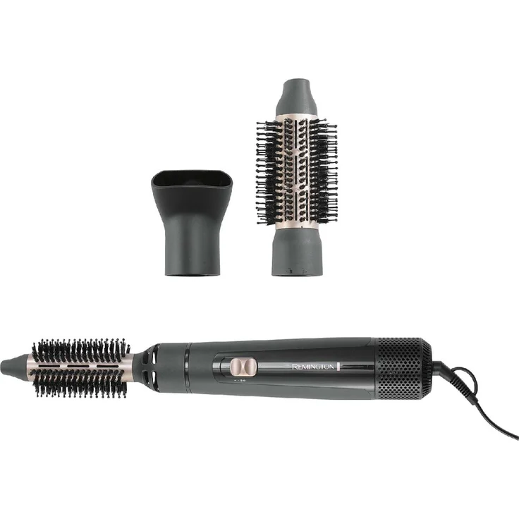 Remington AS7300 Blow Dry & Style Warmluftbürste, 800 W, 2 Temperatur- und Gebläsestufen, Ionen-Technologie, Aufhängeöse, schwarz – Bild 1