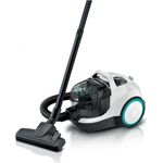 Bosch BGC21HYG1 Serie 4 Bodenstaubsauger, 550 Watt, schwarz-weiß