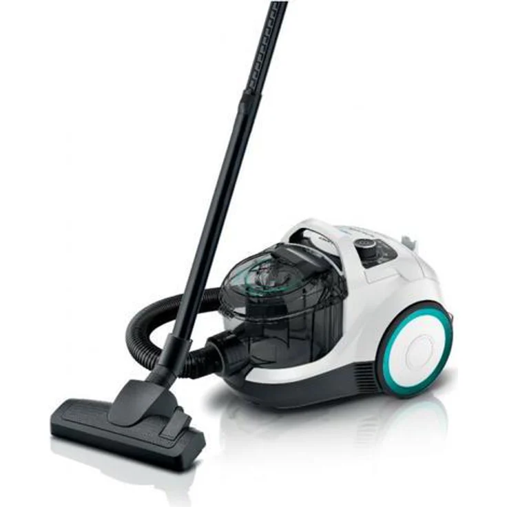 Bosch BGC21HYG1 Serie 4 Bodenstaubsauger, 550 Watt, schwarz-weiß – Bild 1