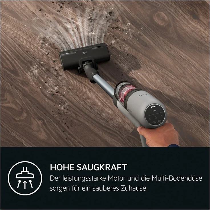 AEG AP71AB14UG Handstaubsauger Animal 7000, 50 min Akkubetrieb, 3 Saugmodi, Urban Grey – Bild 4