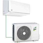 Remko ML 355 DC Einbau-Klimagerät, Split, A+, weiß, Wandgerät-Set, 3.5 kW, Kühl- und Heizfunktion