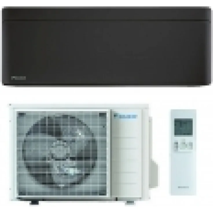 Daikin FTXA50BB + RXA50B Einbau-Klimagerät, Split, A++, schwarz, Wandgerät Stylish, R-32, 5,0 kW, Kühl- und Heizfunktion