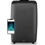 Duux DXMA26 North 12k BTU/u Smart Mobile Klimaanlage, Monoblock-Klimagerät, schwarz, A, Kühlfunktion, LED-Tasten