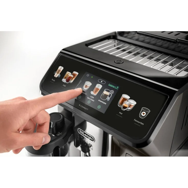 De'Longhi ECAM450.86T ELETTA EXPLORE Cold brew Kaffeevollautomat, 19 bar, Bohnenüberwachung, herausnehmbarer Milchbehälter, Cold Extraction Technology – Bild 7