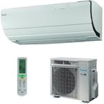 Daikin FTXZ25N + RXZ25N Einbau-Klimagerät, Split, A+++, weiß, Wandgerät Set Ururu Sarara, 2,5 kW, Kühl- und Heizfunktion