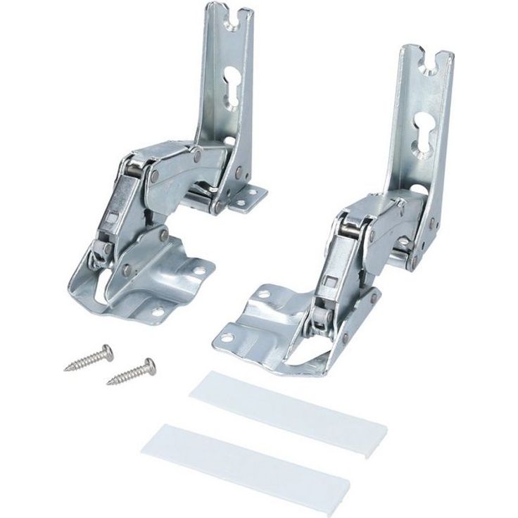 McFilter Montagezubehör Kühlschrank Türscharnier Scharnier Universal für Bosch Siemens Miele AEG Gaggenau (2 St), wie 00481147 – Bild 5