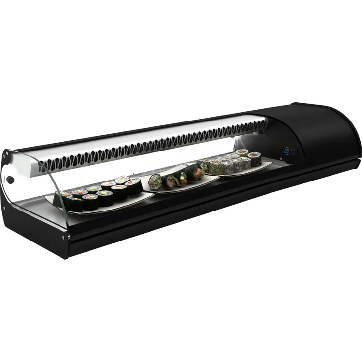 Neumärker Royal Cooling Sushi 4, 4x GN 1/3 x 40 mm, Kompressor rechts
