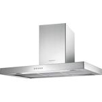 Küppersbusch DW 9340.1 E Wandhaube, K-SERIES.3, Luftleistung 750 m³/h, Wandmontage, Anzahl Gebläsestufen 3 + Intensiv, Breite 90 cm, edelstahl