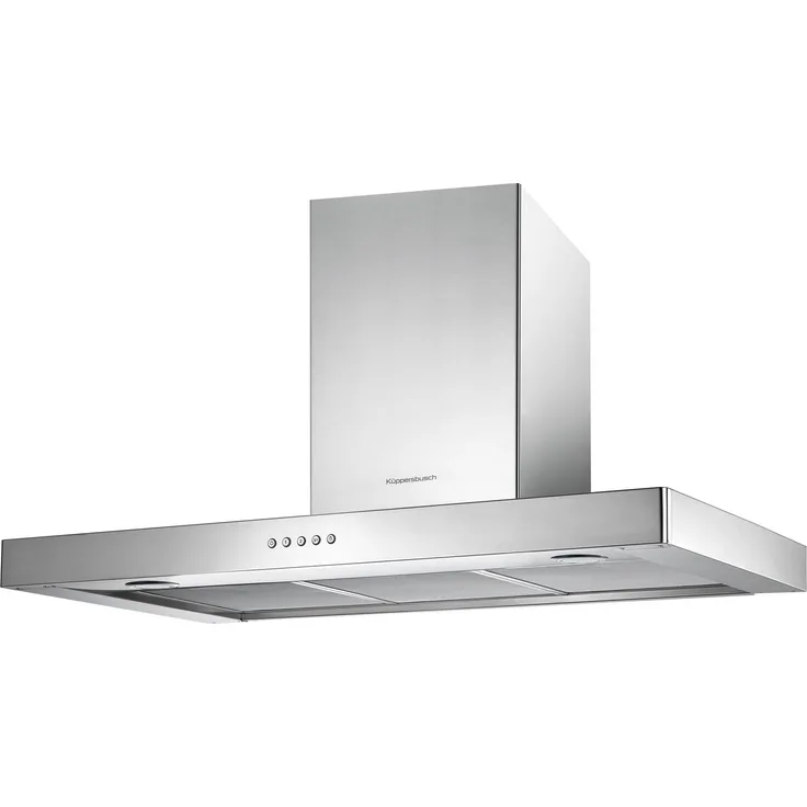 Küppersbusch DW 9340.1 E Wandhaube, K-SERIES.3, Luftleistung 750 m³/h, Wandmontage, Anzahl Gebläsestufen 3 + Intensiv, Breite 90 cm, edelstahl