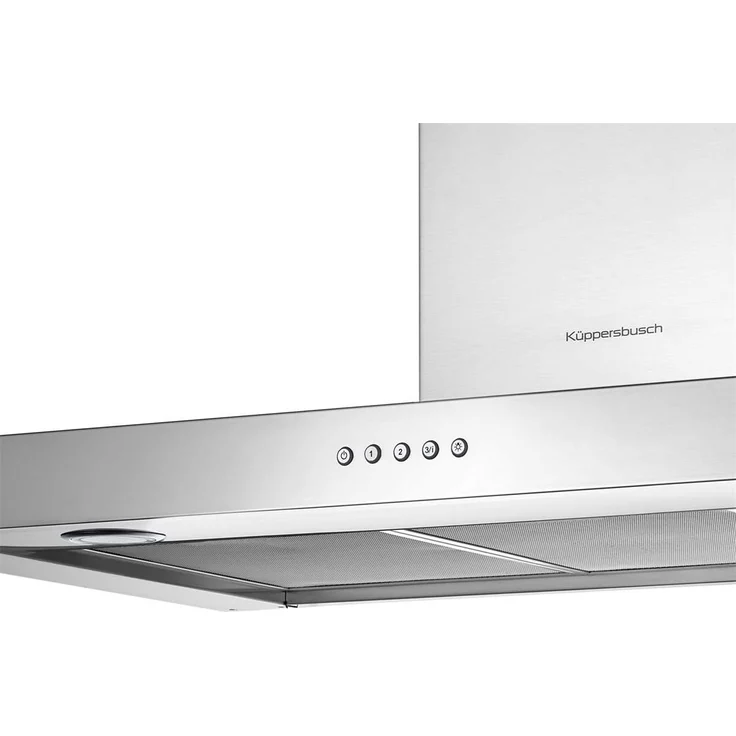 Küppersbusch DW 9340.1 E Wandhaube, K-SERIES.3, Luftleistung 750 m³/h, Wandmontage, Anzahl Gebläsestufen 3 + Intensiv, Breite 90 cm, edelstahl – Bild 2