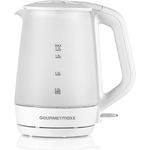 GOURMETmaxx Glas-Wasserkocher mit Frostglas-Design 1,7 Liter