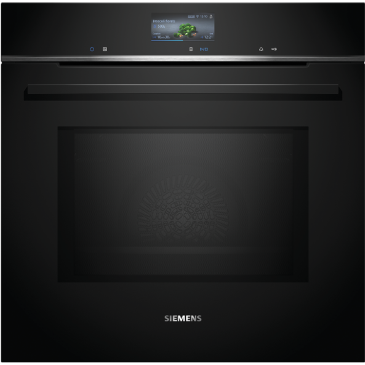 SIEMENS HM776GKB1 - iQ700 Backofen mit Mikrowellenfunktion, 60 x 60 cm, schwarz, edelstahl