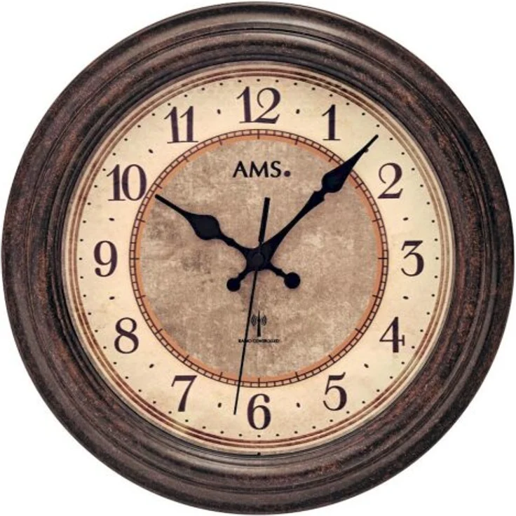 Wanduhr Funk AMS 5544