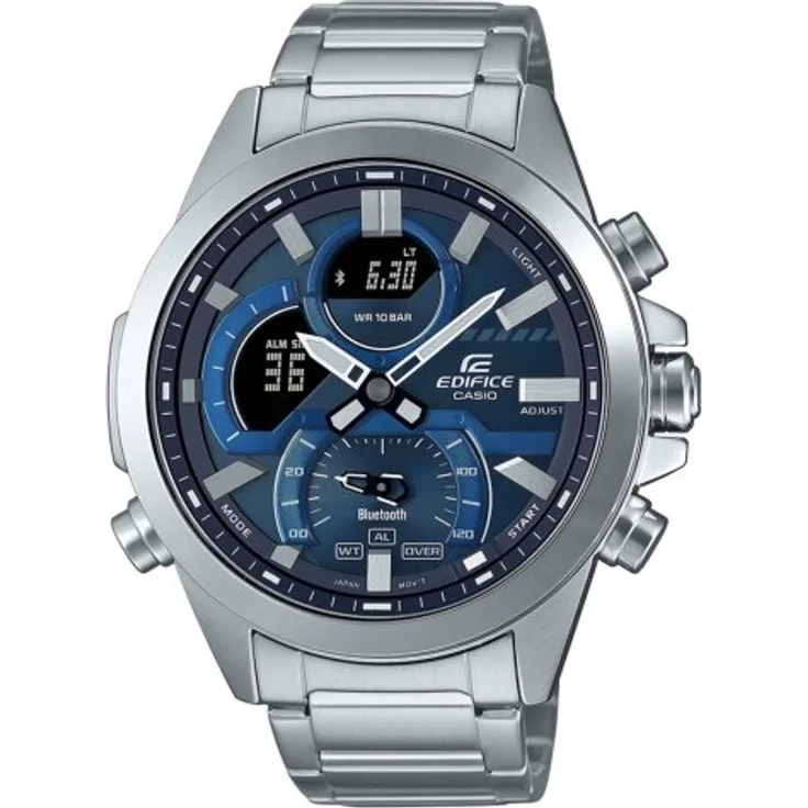 Casio Armbanduhr Herren Quarz Edifice ECB30D2AEF