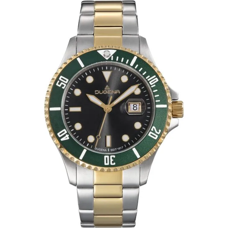 Dugena 4461074 Armbanduhr Herren Quarz Diver XL