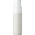 LARQ Trinkflasche selbstreinigend PureVis isoliert 500 ml Granit weiß