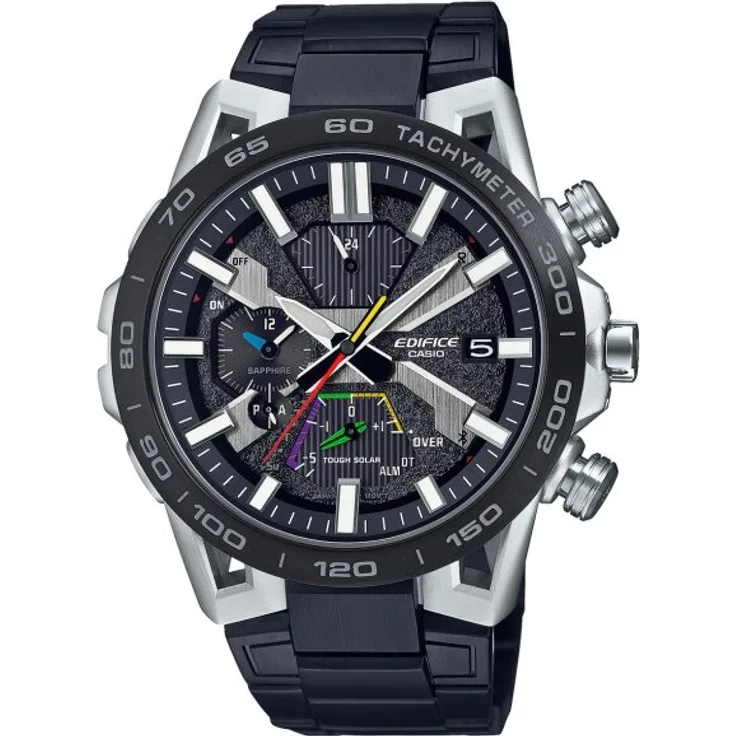 Casio Armbanduhr Herren Quarz Solar EDIFICE EQB2000DC1AER