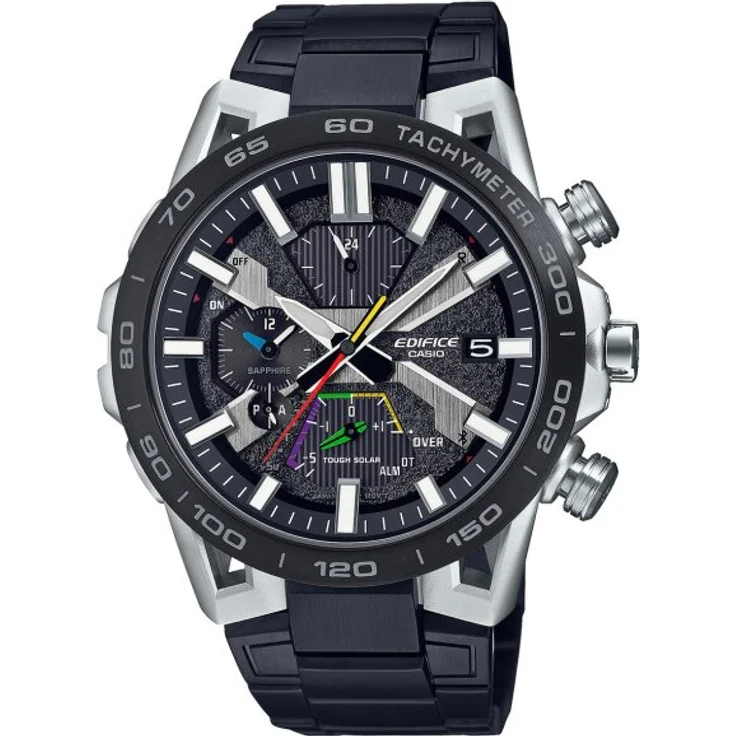 Casio Armbanduhr Herren Quarz Solar EDIFICE EQB2000DC1AER – Bild 1