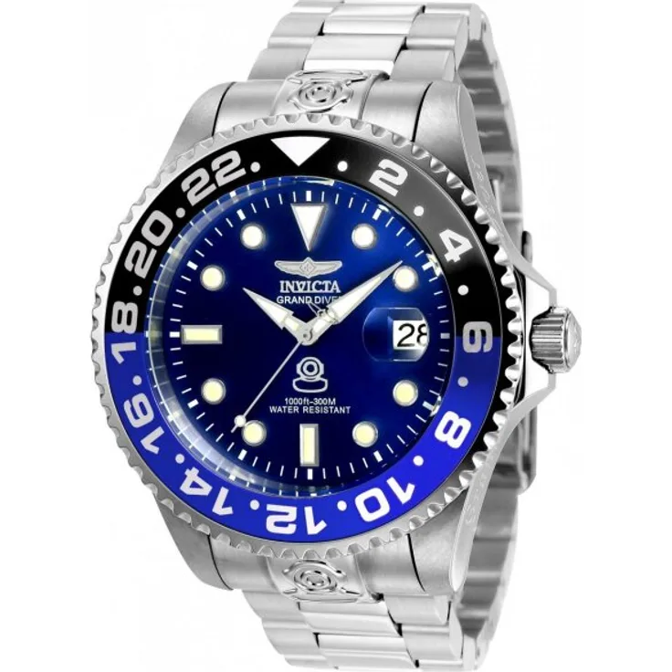 Invicta Armbanduhr Herren Chronograph Quarz Grand Diver 21865