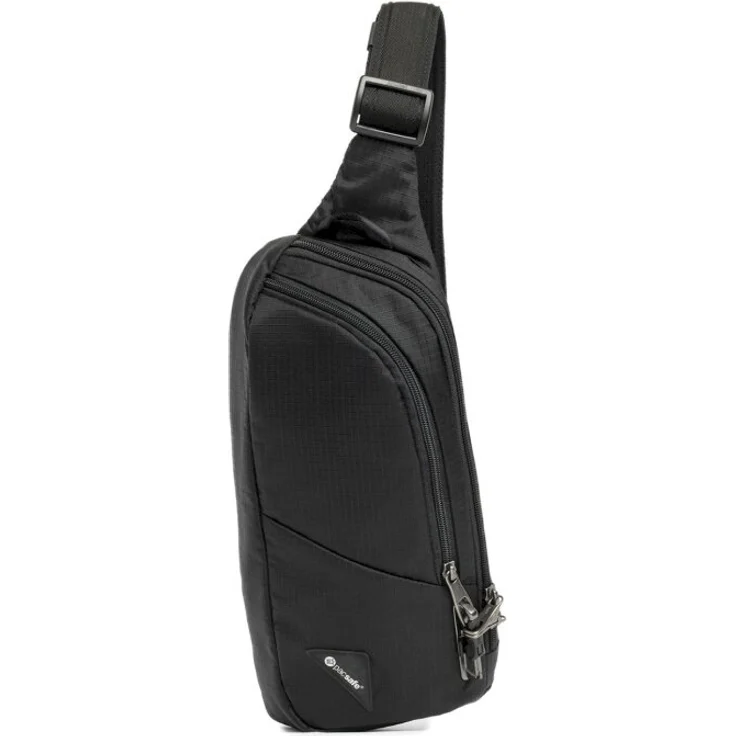 Pacsafe Umhängetasche Vibe 150 sling pack Jet Black 60161130 – Bild 1