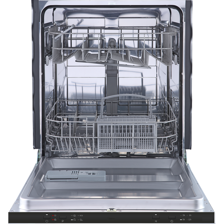 PKM GSP12-4E FI, Geschirrspüler, E, Geräuschemissionsklasse D, Geräuschemissionen 52 Dezibel