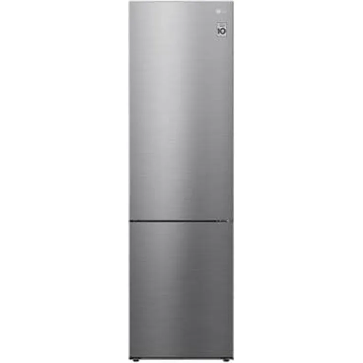 LG GBP62PZNAC Kühl-Gefrierkombination, freistehend, platinum silber, NoFrost, Schnellkühlen und -gefrieren, 0-Grad-Zone, Breite 60 cm, Energieklasse A