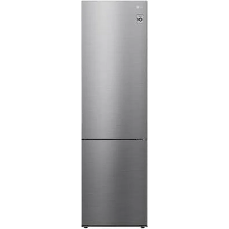 LG GBP62PZNAC Kühl-Gefrierkombination, freistehend, platinum silber, NoFrost, Schnellkühlen und -gefrieren, 0-Grad-Zone, Breite 60 cm, Energieklasse A – Bild 1