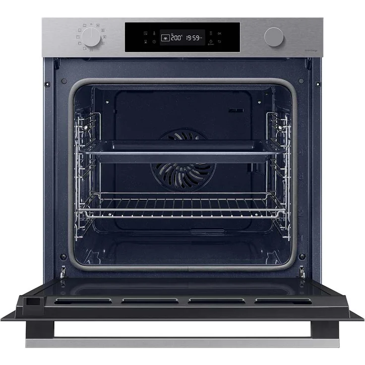 Samsung NV7B41307AS/U1 Einbaubackofen, Serie 4, Pyrolyse, SmartThings Cooking, Einbaugerät, Garraum 76 l, Breite 60 cm, edelstahl, schwarz – Bild 4