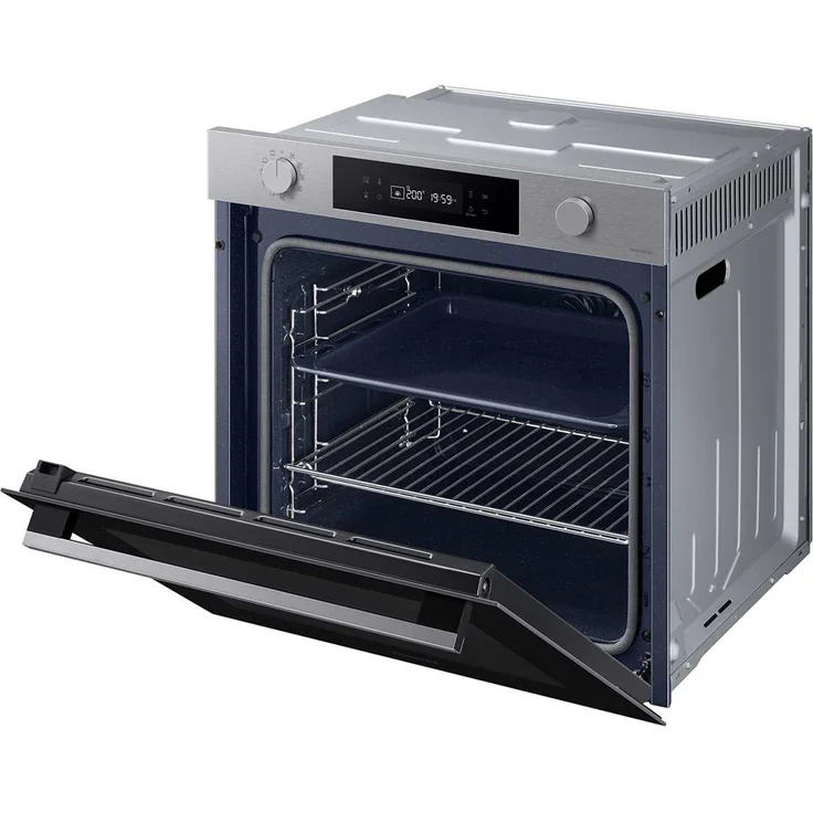 Samsung NV7B41307AS/U1 Einbaubackofen, Serie 4, Pyrolyse, SmartThings Cooking, Einbaugerät, Garraum 76 l, Breite 60 cm, edelstahl, schwarz – Bild 5